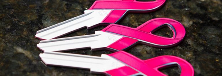 Pink Ribbon Key Blanks Gerald Geronimo Via Flickr